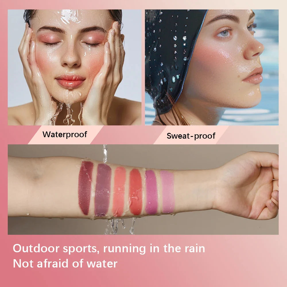3 en 1 Blush Stick & Lip Gloss – Rubor, Labial y Brillo en un Solo Producto!
