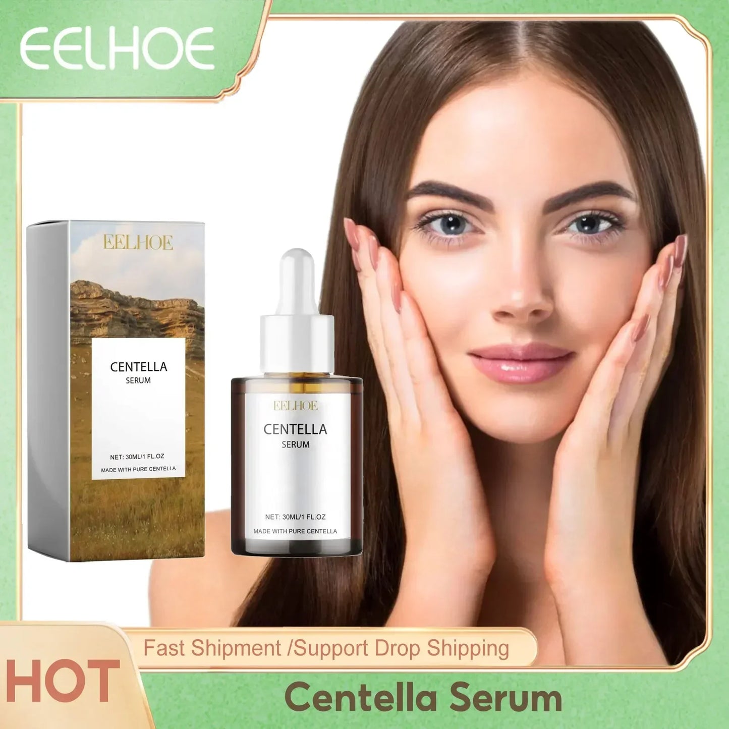 EELHOE Centella Serum – Reparador Facial Profundo y Hidratante 30ml