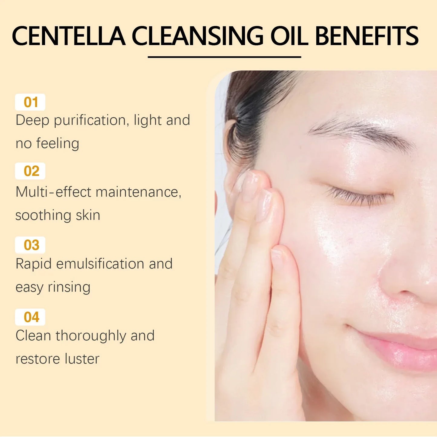 EELHOE Centella Cleansing Oil – Limpiador Facial Suave y Efectivo para Piel Sensible