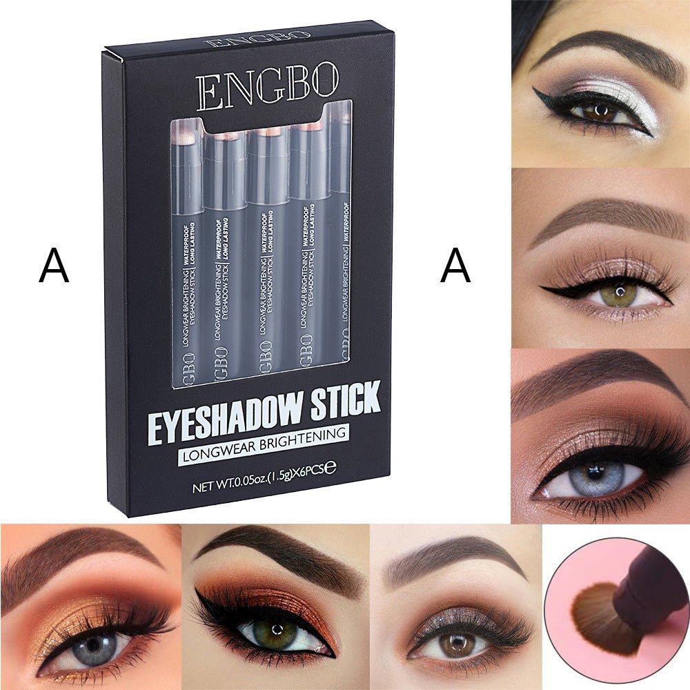 Versatile EyeShadow Duo Stick Set – Sombra de Ojos Cremosa y de Larga Duración