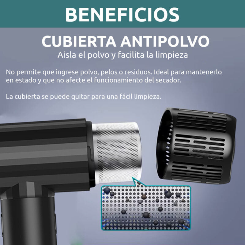 Secador de Pelo VGR V-427 BLDC 1900W – Profesional Iónico para Salón