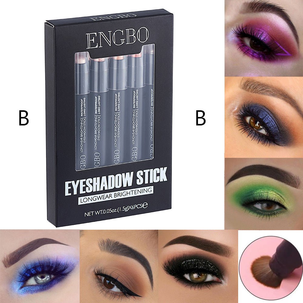 Versatile EyeShadow Duo Stick Set – Sombra de Ojos Cremosa y de Larga Duración