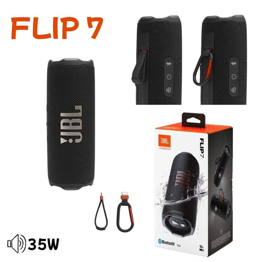 JBL Flip 7 – Parlante Portátil Bluetooth, Resistente al Agua y con Sonido Pro